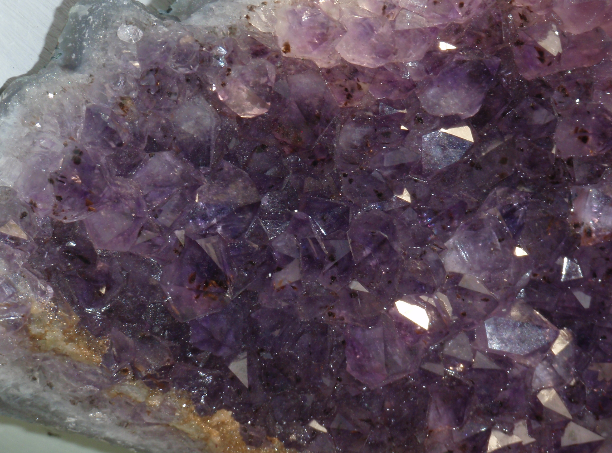 raw amethyst geode